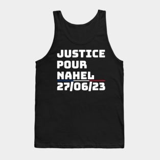 Justice Pour Nahel France Color Strip .dns Tank Top